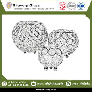 Home Decorative Different Colorful Candle Crystal Bowl Available at Reasonable Price - Product Image 2