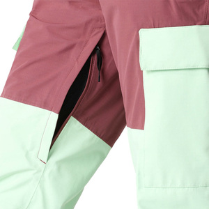 Pantalones de esquí impermeables térmicos transpirables para mujer, ropa de esquí de invierno de estilo europeo, trajes con tirantes para adultos y mujeres - Product Image 6