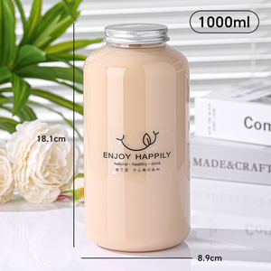 Venta al por mayor TINH DIEU VIETNAM botella de plástico PET tapa de aluminio logotipo personalizado Impresión digital contenedor de bebidas para café seco - Product Image 2