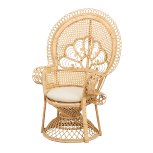 Sillón de pavo real para muebles de sala de estar, sofá de caña redonda de ratán, sillas para el jardín del hogar, diseño Popular - Product Image 1