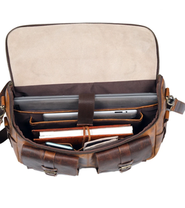Personalized Gifts for Him <b>Leather</b> <b>Briefcase</b> Man - Product Image 2
