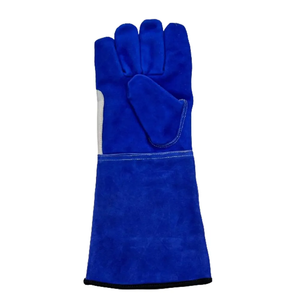Gants de soudage TIG en cuir de vachette marron léger flexibles et résistants à la chaleur avec des applications d'arc d'argon délicates - Product Image 5