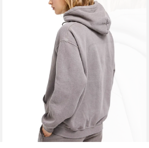 W omens sweats à capuche surdimensionnés sweats polaires pulls à manches longues pull poches vêtements d'hiver décontractés pour femmes - Product Image 2