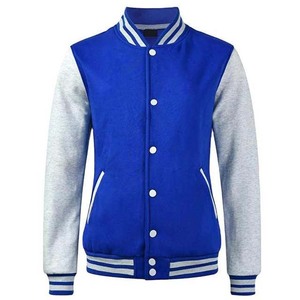 Chaquetas universitarias ligeras de lana de algodón suave para hombre, chaqueta de béisbol universitaria de diseño único, tela de lona bordada - Product Image 6