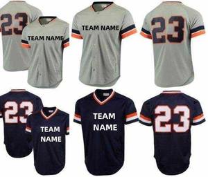 Baseball Jersey Digital Print Short Sleeve Custom 100% Polyester Anti-Bacterial Moisture Wicking Quick Dry Breathable Stand - Product Image 3