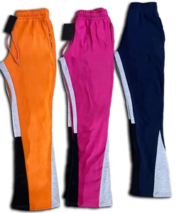 Pantalones Deportivos Anchos de Estilo Vintage Unisex 2026, Lavados al Ácido, de Alta Calidad, con Estampado Personalizado, Logotipo, Estilo de Algodón Terry, Pantalones Deportivos Apilados para Hombre - Product Image 4