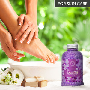 Aromatika Sal Marina Natural de Lavanda 600g para Baño Corporal con Aceite Esencial Relajante para el Cuidado de la Piel - Product Image 6