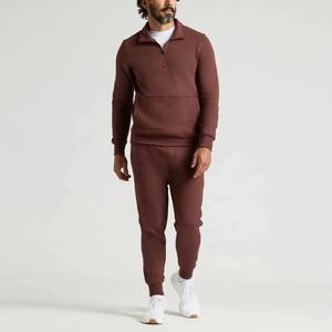 Pantalones Deportivos de Felpa Francesa para Hombre, Corte Holgado, Bolsillos Laterales, Hechos en Pakistán - Product Image 1