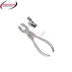 Applicateur d'anneau nasal en acier inoxydable de 25 cm de long pour instrument chirurgical cochon/taureau - Product Image 3