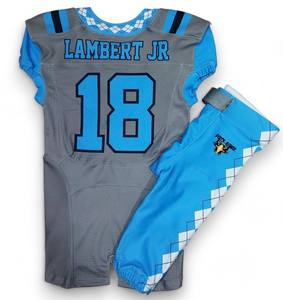 Ensemble de maillots de football américain pour hommes de haute qualité, service OEM d'impression par sublimation de dernière conception pour uniformes de sport NFL - Product Image 6