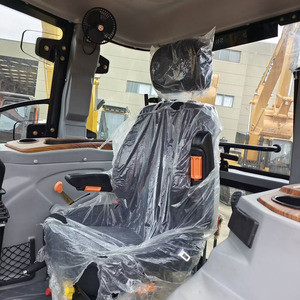 Chargeuse sur pneus CAT, chargeuse frontale jaune, moteur diesel, pelle rétrocaveuse et chargeuse frontale CAT - Product Image 3