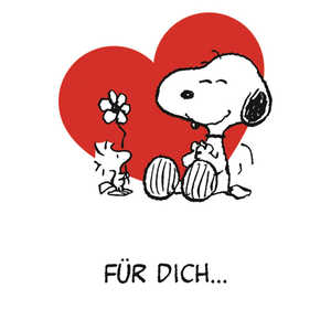 Tarjeta postal de Peanuts con Snoopy y Woodstock, tarjeta de visita de papel, para el Día de San Valentín, bodas, empresas, impresión digital - Product Image 1