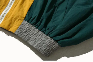 Vestes d'extérieur imperméables et coupe-vent personnalisées OEM Veste coupe-vent à capuche noire pour hommes - Product Image 6