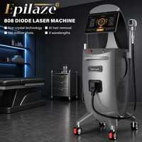 Perfectlaser Technologie Non-Cristalline 1200W Poignée Laser Système IA Adaptation Automatique des Paramètres Machine d'Épilation au Laser Diode