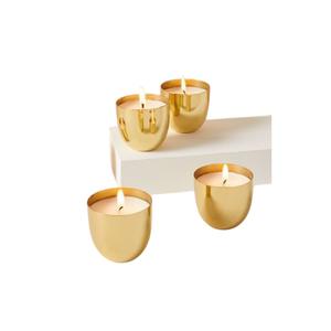 Portavelas de mesa de diseño de tendencia, portavelas de Metal dorado de calidad creativa para sala de estar, portavelas decorativo - Product Image 4