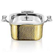 Cazuela moderna brillante para buffet elegante y presentación de comida diaria - Product Image 3