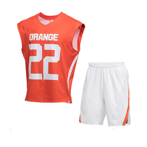 ชุดกีฬาลาครอสสำหรับผู้ชายกางเกงขาสั้นเสื้อเจอร์ซีย์สำหรับผู้ชายดีไซน์ซับลิเมชันทนทานออกแบบโลโก้ได้ตามต้องการ - Product Image 5