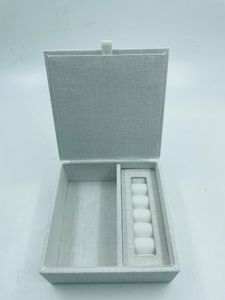 Boîte à bijoux en coton brodée avec un motif de visage de tigre, pour un usage quotidien, broderie à la main, logo personnalisé, couleur personnalisée, promotionnelle - Product Image 3