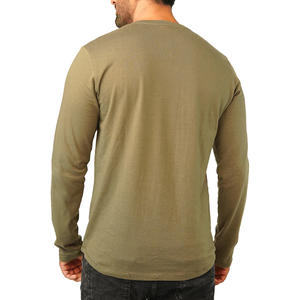 T-shirt Homme 2026 Nouvelle Collection Léger Séchage Rapide Manches Longues Style Formel en Tissu Tricoté Prix de Gros - Product Image 6