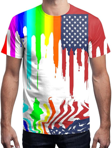 Camiseta de Sublimación para Hombre con Logotipo Personalizado, Diseño Nuevo 2025, Talla Regular, Ropa Masculina Cómoda, Camiseta de Sublimación en Venta - Product Image 3