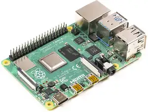 Raspberry Pi 4 รุ่น B 2GB ต้นฉบับบอร์ดพัฒนาใหม่ผลิตในสหราชอาณาจักร Raspberry Pi 4 รุ่น B 2GB Raspberry Pi 4