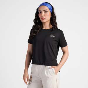 Max Fitness Black Yoga <b>Top</b> Tee - Product Image 3