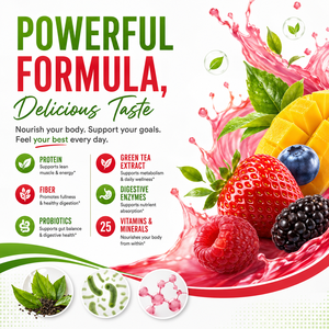 Shake complet de remplacement de repas à marque privée avec isolat de protéines de lactosérum et fibres d'inuline pour le bien-être digestif – Vente en gros - Product Image 3