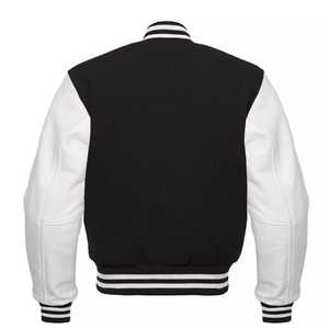 Custom Vintage Wool Varsity <b>Jacket</b> Puff Printing Windproof <b>Waterproof</b> Hip Baseball Streetwear Oversize Stand <b>Thin</b> Reversible - Product Image 4
