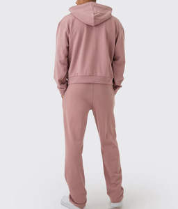 Sweat à capuche zippé pour homme, coupe classique, nouvelle arrivée, vente en gros de haute qualité, écologique, respirant, 100% coton, couleur unie, survêtement décontracté - Product Image 3