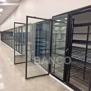 Chambre froide et congélateur commerciaux sur mesure Banco avec portes vitrées, étagères, moteur et système de refroidissement - Product Image 5