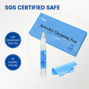 Custom 6ml penna per la pulizia dei gioielli con soluzione di schiuma naturale per oro argento anelli di diamanti orecchini in Kit da viaggio portatile - Product Image 3