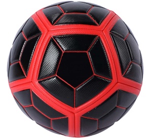 Ballon de Football en Cuir Pvc Ballon de Match Officiel Cousu à la Machine Taille 3 Mini Ballon de Football Football Convient aux Enfants - Product Image 1