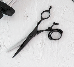 Nueva colección profesional de acero inoxidable afilado belleza peluquero tijeras plata - Product Image 4