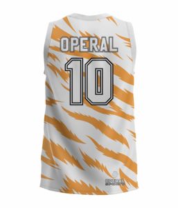 Conjunto de Camiseta y Pantalones Cortos de Baloncesto de Diseño Personalizado al por Mayor, Transpirable, Reversible, Sublimado, para Jugadores - Product Image 6