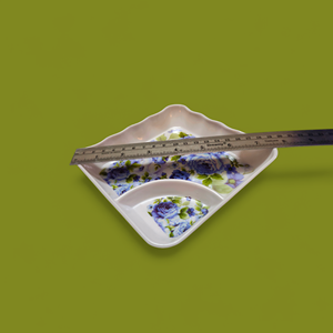 Vaisselle carrée en mélamine pour restaurant taille différente Plaques en mélamine imprimées soucoupe assiettes de restaurant bon marché à vendre 7.5 pouces - Product Image 4