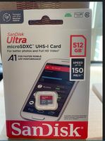 Tarjeta de Memoria SanDisk Ultra 100% Original de 512 GB, 120 MB/s, SDSQUAC