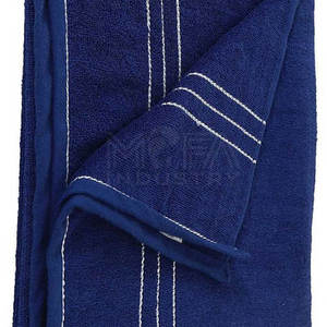 Serviettes de bain en tissu recyclé en gros Texture douce, matériaux écologiques, emballage personnalisé disponible - Product Image 2