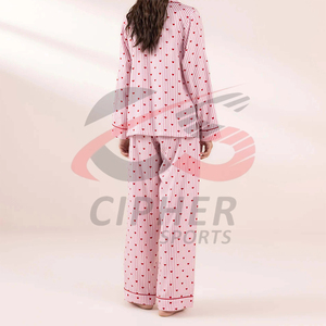 Ropa de noche Precio al por mayor Mujeres Sexy Mujeres Conjunto corto Ropa de dormir Conjunto de pijama de satén Pijamas Mujeres Precio barato para la venta - Product Image 6