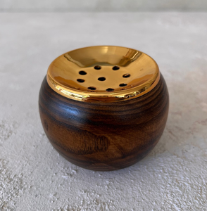 Wood Handicraft Bohemian Mubkhar <b>Box</b> with Serving Tray Set Bakhoor Burner Madkhan Christmas 2025 - Product Image 4