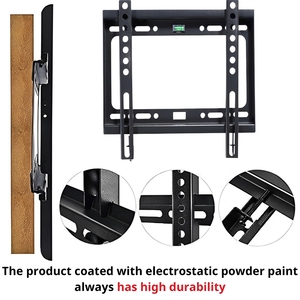ทีวีขนาดเล็กยึดผนังขนาด13 "-42" หน้าจอพร้อมขนาด200*200มม. สีดำมันวาว - Product Image 6