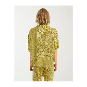 Camisa de Mujer con Estampado, Mezcla de Viscosa, Cómoda y Elegante, Sin Bolsillos, Manga Estándar, Muy Colorida - Product Image 3