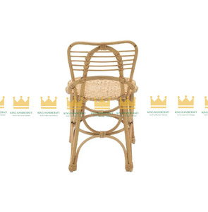 เก้าอี้หวายสานธรรมชาติทำด้วยมือจากเวียดนามทันสมัยน่ารักสุดยอด1สำหรับเด็ก/เด็กห้องนอนห้องครัวห้องนั่งเล่นใช้งานกลางแจ้ง - Product Image 2