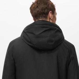 Veste pour homme avec design matelassé, imperméable, capuche à cordon de serrage réglable, deux poches latérales, fermeture éclair sur le devant, prix avantageux, 2026 - Product Image 5