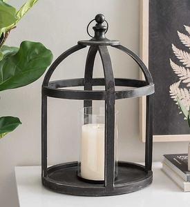 Bougeoir à bougie en fer forgé antique support votif noir pour beau style de décoration intérieure - Product Image 5