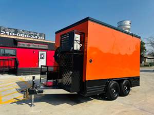 <b>Hot</b> <b>Sale</b> 12ft Commercial Mobile Truck Cart Fully Equipped Kitchen Fast Food Trailer <b>for</b> <b>Sale</b> <b>for</b> Street Concession Vans. - Product Image 2