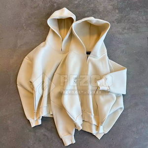 Survêtements d'hiver épais personnalisés pour hommes, 100% coton, en molleton, avec sweats à capuche - Product Image 3