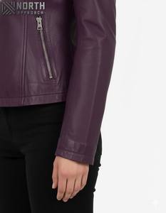 Chaquetas de invierno de cuero genuino para mujeres y hombres Chaquetas de cuero transpirables personalizables unisex - Product Image 4