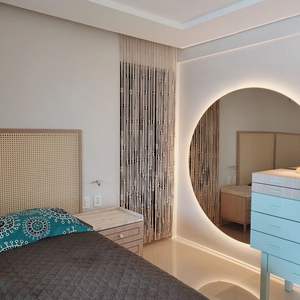 Magnifique rideau bohème en macramé, grand design, fait main, décoration murale pour salon, avec des franges verticales abstraites - Product Image 1