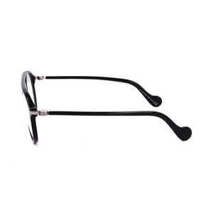Gafas de Sol Rectangulares Clásicas Moncler ML5033 001 para Hombre, Color Negro, Montura 55/16/145 - Product Image 1