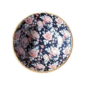 Ensemble de bols en bois conviviaux accessoires en bois de cuisine faits à la main bols en bois bols de service rustiques - Product Image 1